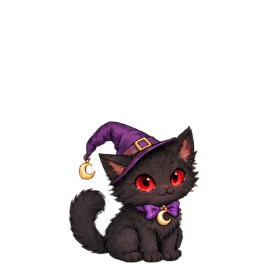 Murmure, le chat sorcier